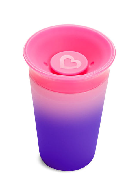 Munchkin Oefenbeker Changing Color Cup Pink koop je bij Babywinkel