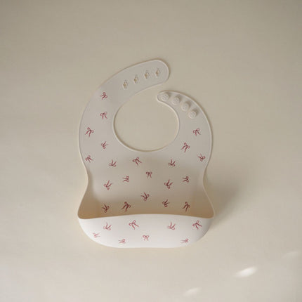 Mushie Bib Bows silikoni