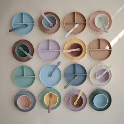 Mushie Baby Bakje Siliconen Ivory koop je bij Babywinkel
