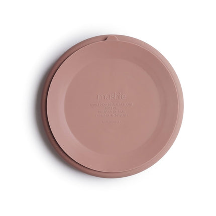 Mushie Baby Bordje Silicone Blush koop je bij Babywinkel