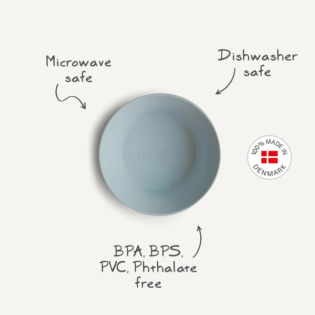 Mushie Baby Kom Rond Powder Blue 2st koop je bij Babywinkel