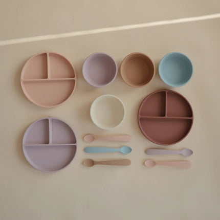 Mushie Baby Kom Siliconen Blush koop je bij Babywinkel