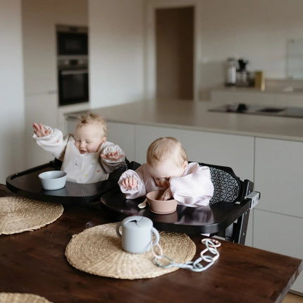 Mushie Baby Kom Siliconen Stone koop je bij Babywinkel