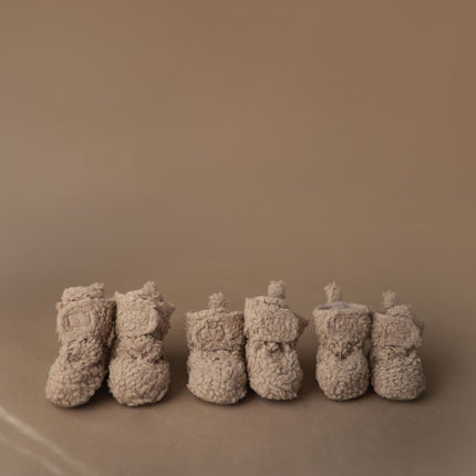 Mushie Baby Schoentjes Oatmeal koop je bij Babywinkel