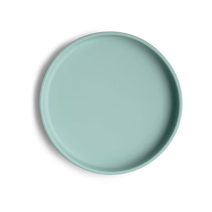Mushie Babybord Cambridge Blue koop je bij Babywinkel
