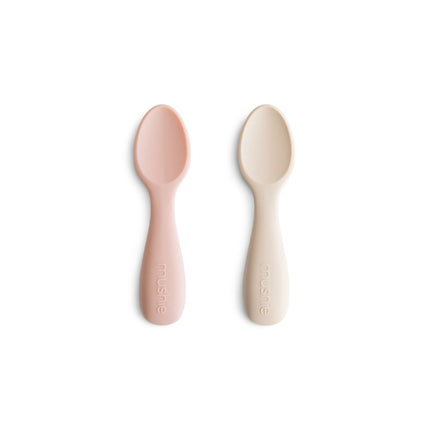 Mushie Babylepel Blush Shifting Sand koop je bij Babywinkel