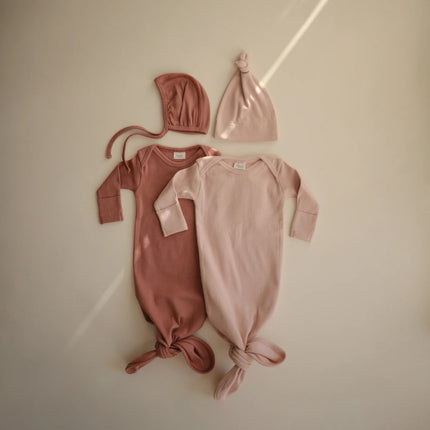 Mushie Babymutsje Blush koop je bij Babywinkel