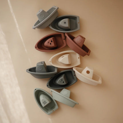 Mushie Badspeelgoed Bootjes 5St koop je bij Babywinkel