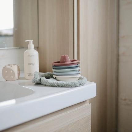 Mushie Badspeelgoed Bootjes 5St koop je bij Babywinkel