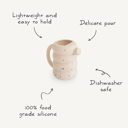 Mushie Badspeelgoed Gieter Peony koop je bij Babywinkel