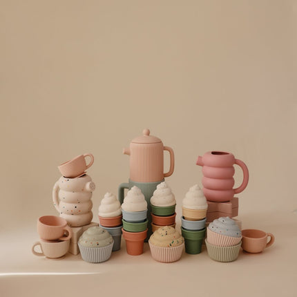 Mushie Badspeelgoed Gieter Peony koop je bij Babywinkel