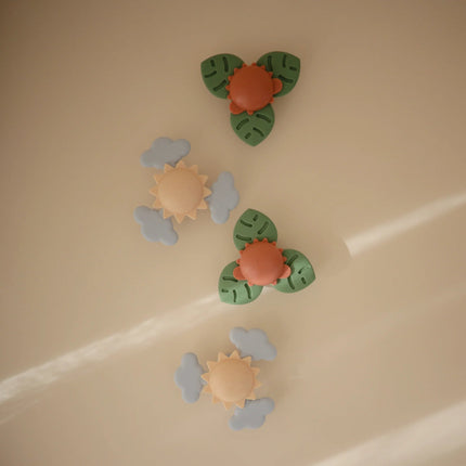 Mushie Badspeelgoed Spinner Sunshine koop je bij Babywinkel