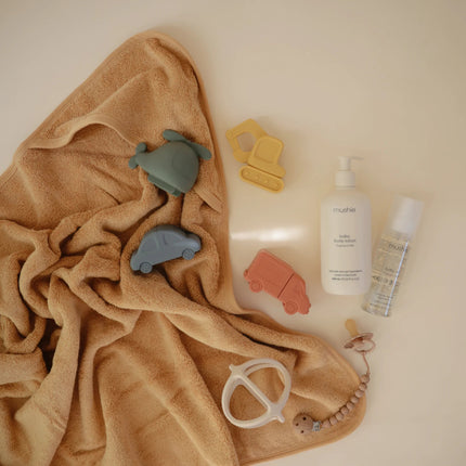 Mushie Badspeelgoed Voertuigen 4St koop je bij Babywinkel