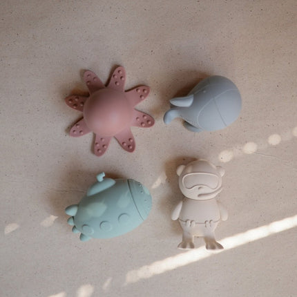 Mushie Badspeelgoed Zeeleven 4St koop je bij Babywinkel