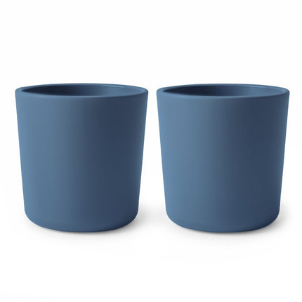 Mushie - Beker - Twilight Blue 2st koop je bij Babywinkel