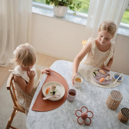 Mushie Bestekset Blush 2 - delig koop je bij Babywinkel