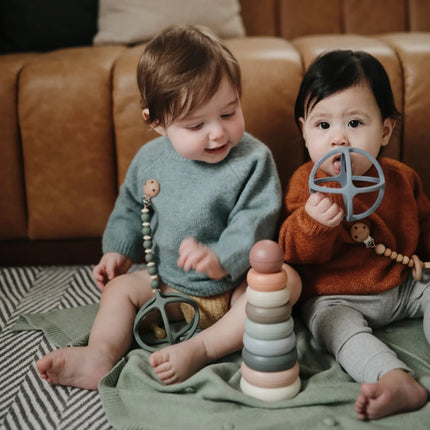 Mushie Bijtring Bal Dried Thyme koop je bij Babywinkel