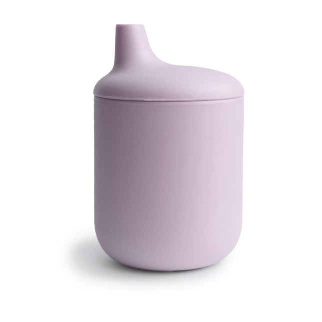 Mushie Drinkbeker Met Tuit Soft Lilac koop je bij Babywinkel