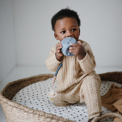 Mushie Educatief Speelgoed Dobbelstenen Tradewinds/Stone 2st koop je bij Babywinkel