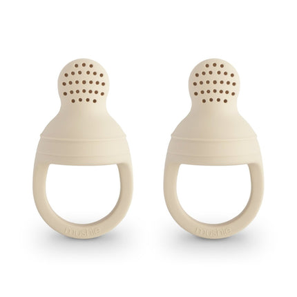Mushie Fopspeen Fresh Food Feeder Shifting Sands Silicone 2St koop je bij Babywinkel