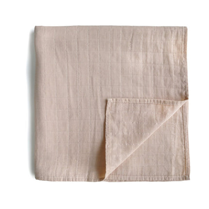 Mushie Hydrofiele Doek Blush XL koop je bij Babywinkel