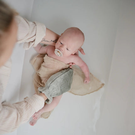 Mushie Hydrofiele Doek Fog 3st koop je bij Babywinkel