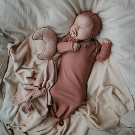 Mushie Knuffeldoekje Lovey Blush koop je bij Babywinkel