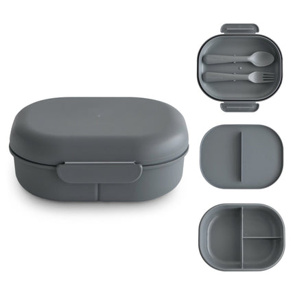 Mushie Lunchbox Smoke koop je bij Babywinkel