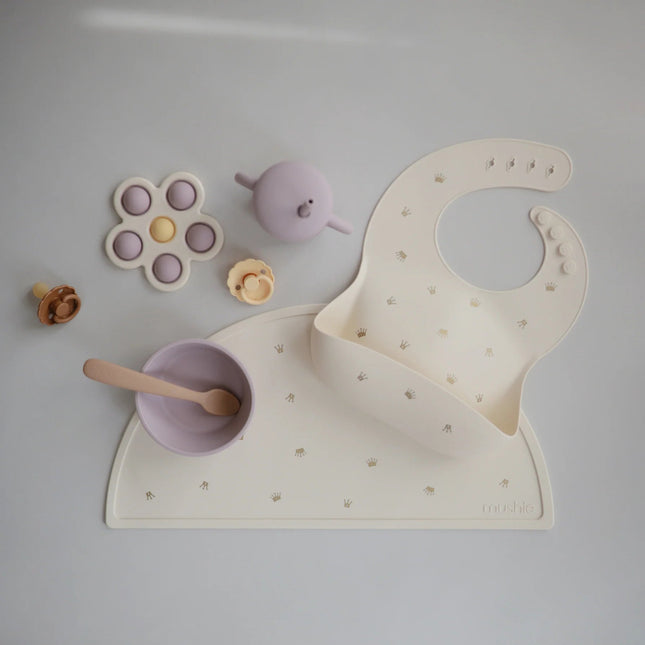 Mushie Placemat Crowns koop je bij Babywinkel