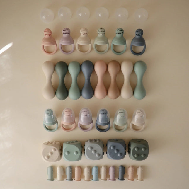 Mushie Rammelaar Natural koop je bij Babywinkel