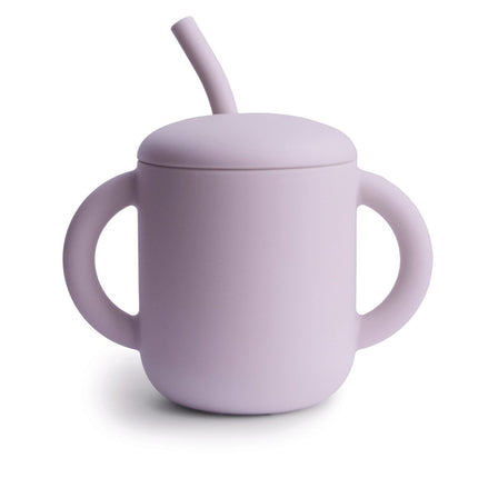Mushie Rietjesbeker Soft Lilac koop je bij Babywinkel