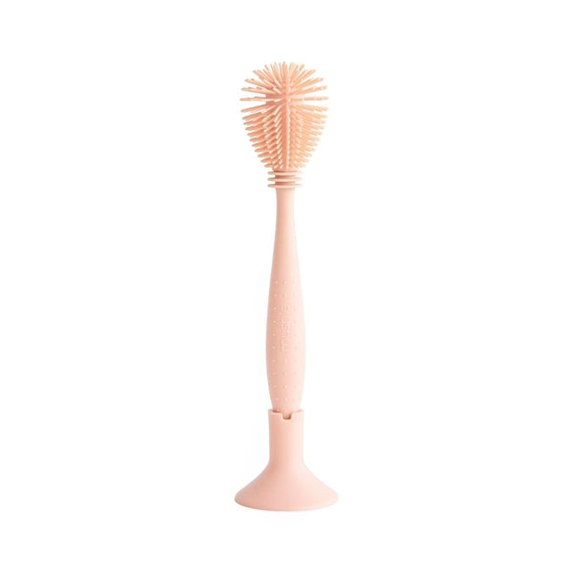 Mushie Flessenborstel Silicone Blush koop je bij Babywinkel