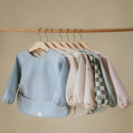 Mushie Slabbetje Lange Mouwen Fog koop je bij Babywinkel