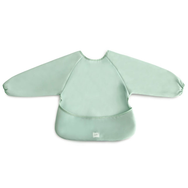 Mushie Slabbetje Lange Mouwen Roman Green koop je bij Babywinkel