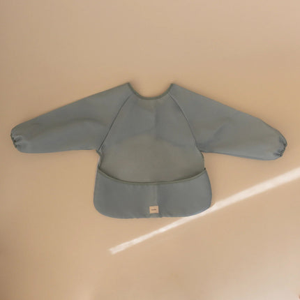 Mushie Slabbetje Lange Mouwen Roman Green koop je bij Babywinkel