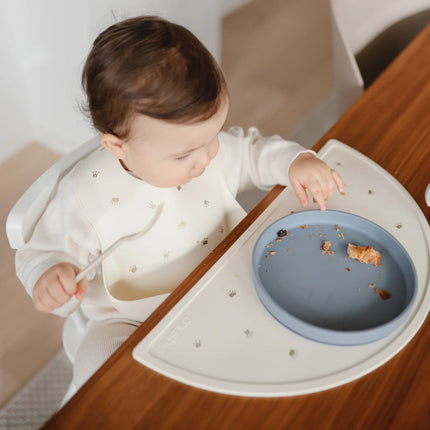 Mushie Slabbetje Siliconen Crowns koop je bij Babywinkel