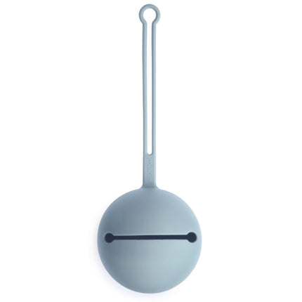 Mushie Speenhouder Silicone Powder Blue koop je bij Babywinkel