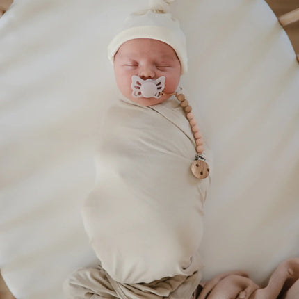 Mushie Speenkoord Eva Blush koop je bij Babywinkel