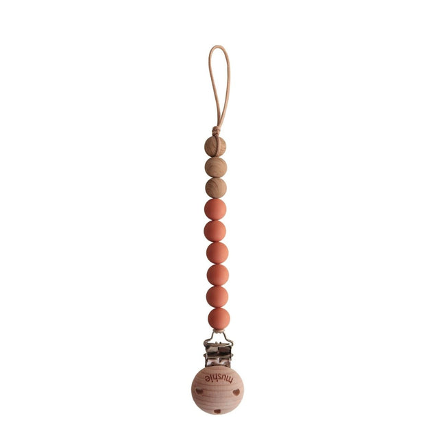Mushie Speenkoord Eva Clementine koop je bij Babywinkel