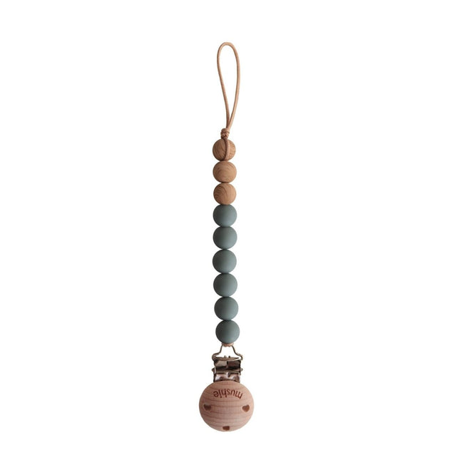 Mushie Speenkoord Eva Dried Thyme koop je bij Babywinkel