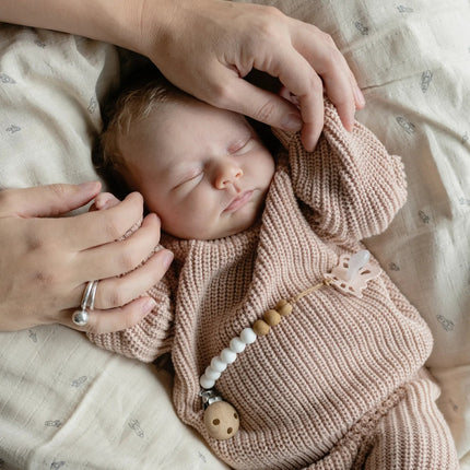 Mushie Speenkoord Eva White koop je bij Babywinkel