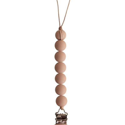 Mushie Speenkoord Halo Pale Taupe koop je bij Babywinkel