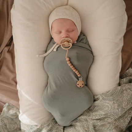 Mushie Speenkoord Hera Faux Wood koop je bij Babywinkel