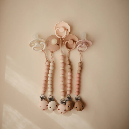 Mushie Speenkoord Luna Blush koop je bij Babywinkel