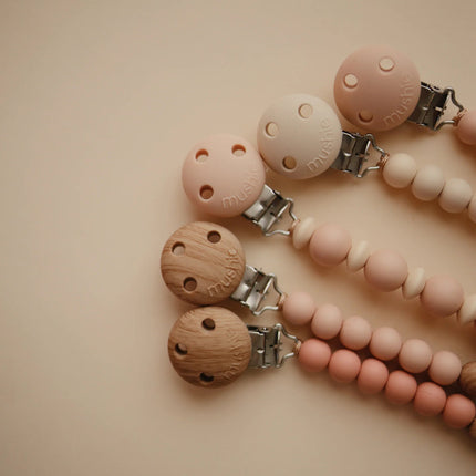 Mushie Speenkoord Luna Blush koop je bij Babywinkel