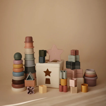 Mushie Stapeltoren Bekers koop je bij Babywinkel