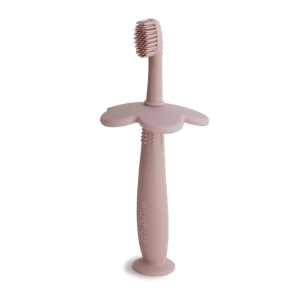 Mushie Tandenborstel Blush koop je bij Babywinkel
