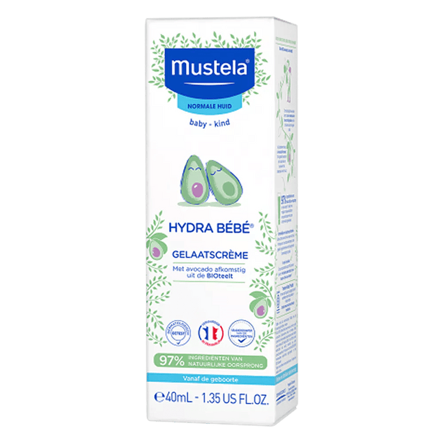 Mustela Babycreme Gezicht 40ml koop je bij Babywinkel
