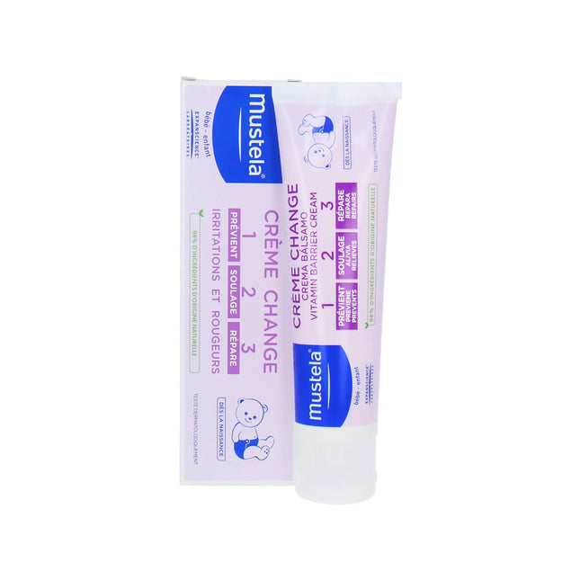 Mustela Babycreme Voor De Luierwissel 1 - 2 - 3 100ml koop je bij Babywinkel
