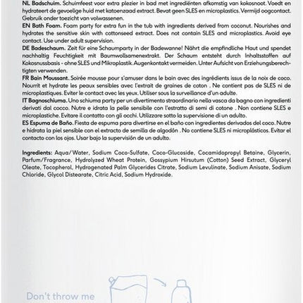 Naif Badschuim Voor Baby en Kids 500ml koop je bij Babywinkel